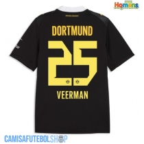Camisa de time de futebol Borussia Dortmund Joey Veerman #25 Replicas 2º Equipamento 2026-27 Manga Curta